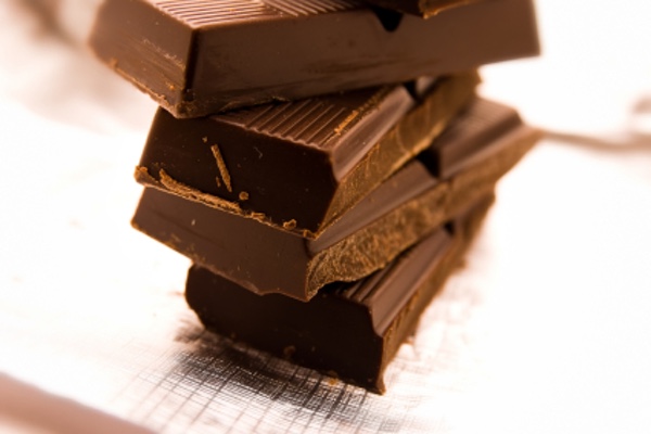 stack of chocolate