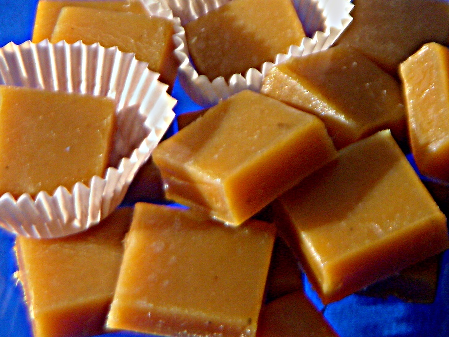 honey lavender caramels