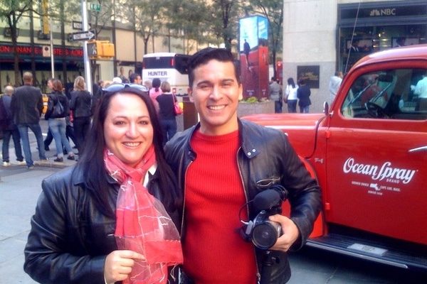 Jennifer Iannolo and Chef Mark Tafoya