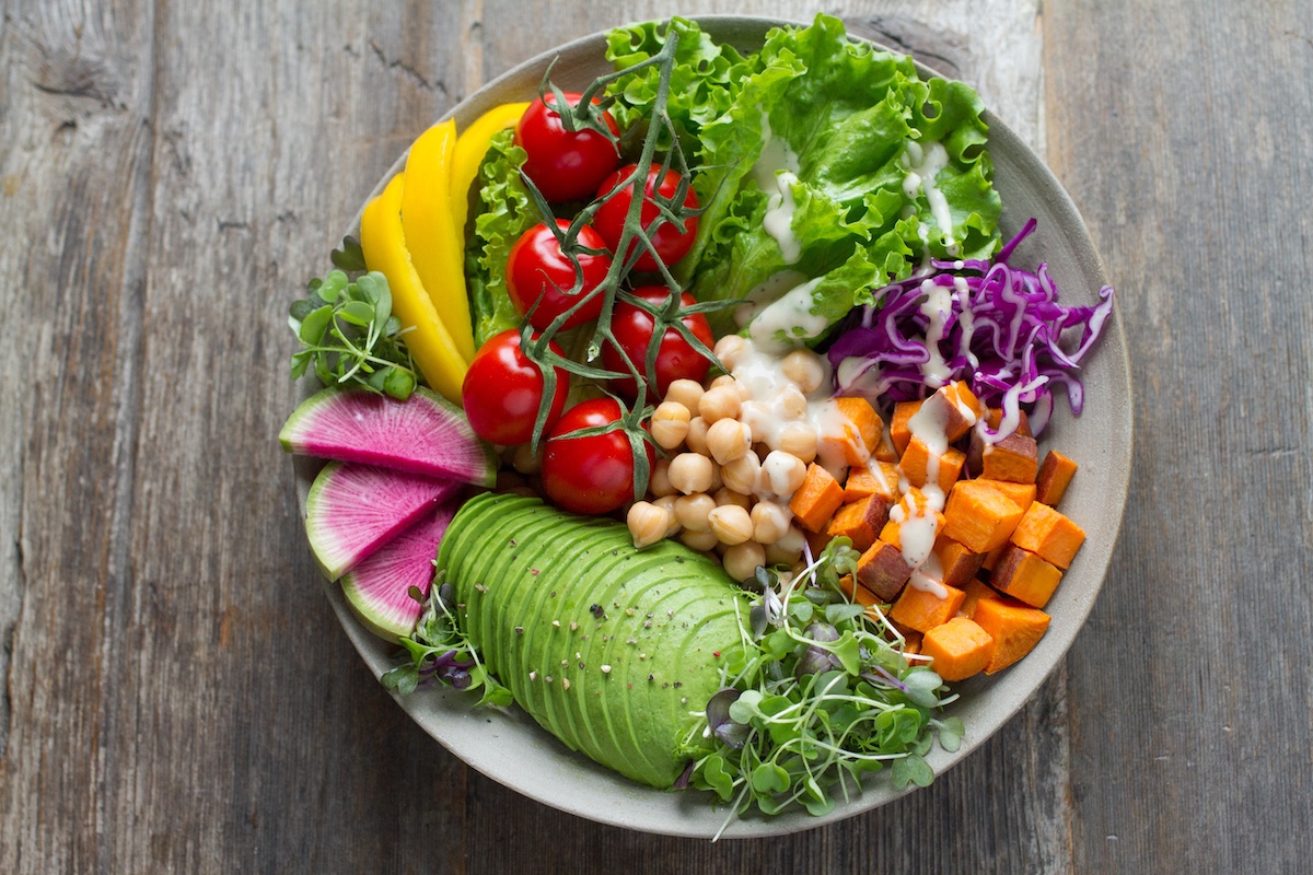 mixed salad bowl